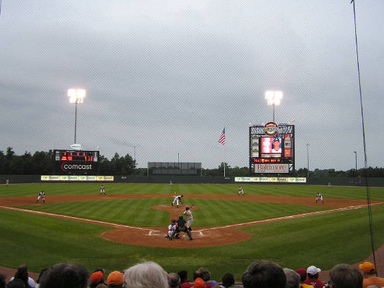 From Behind Home Plate